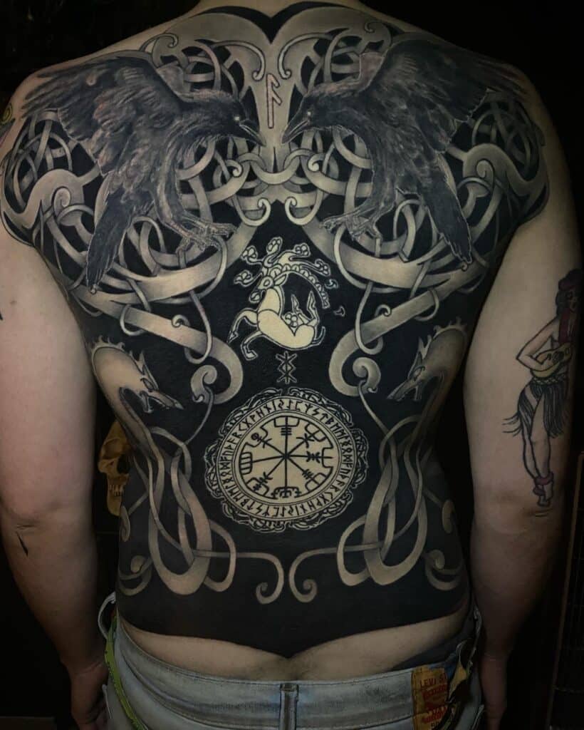 The detail in this tattoo by Jared can justify his rates.