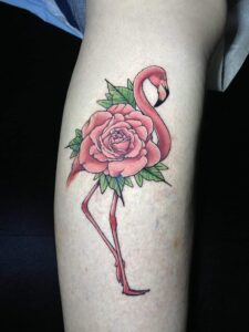 flamingo tattoo
