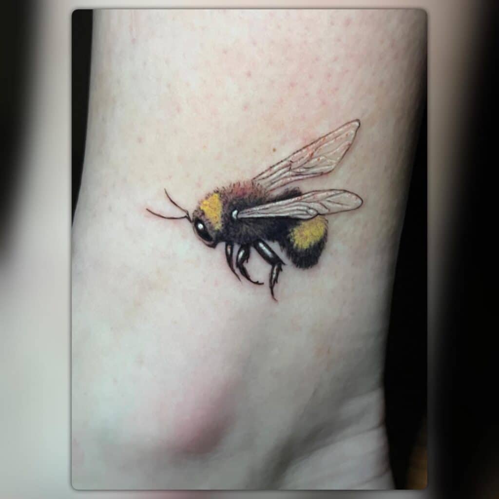 Bumblebee tattoo