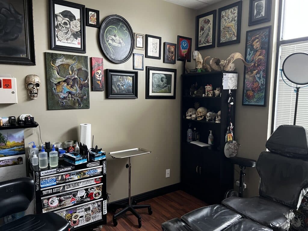 Utah tattoo artist studio