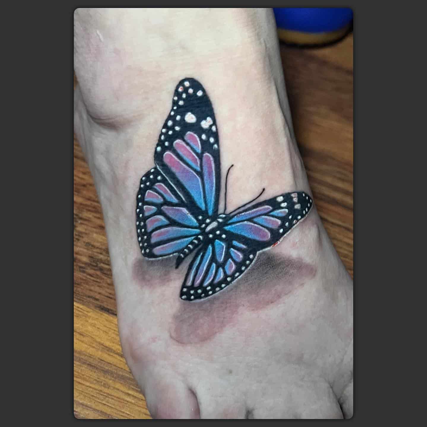 Butterfly tattoo