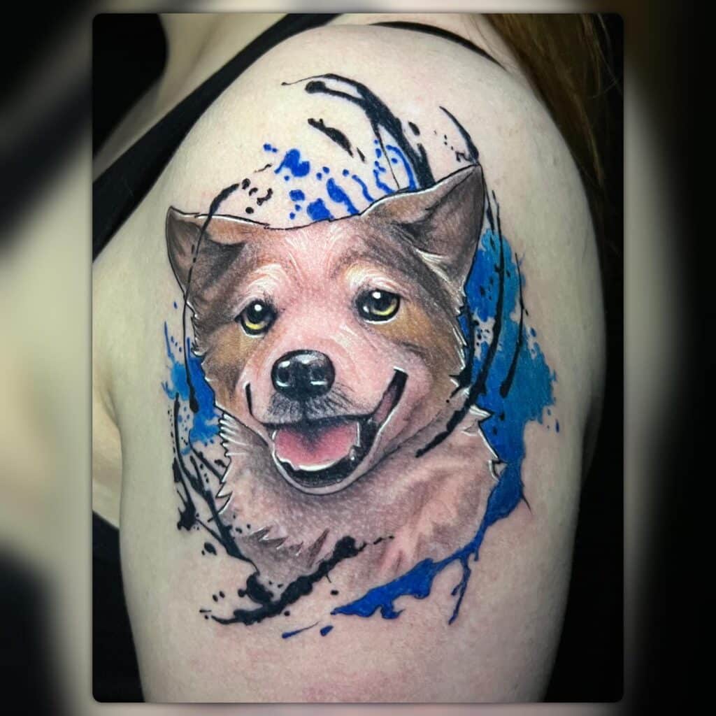 A pet memorial like this one done by Leah will never be a regret and makes for good subject matter.