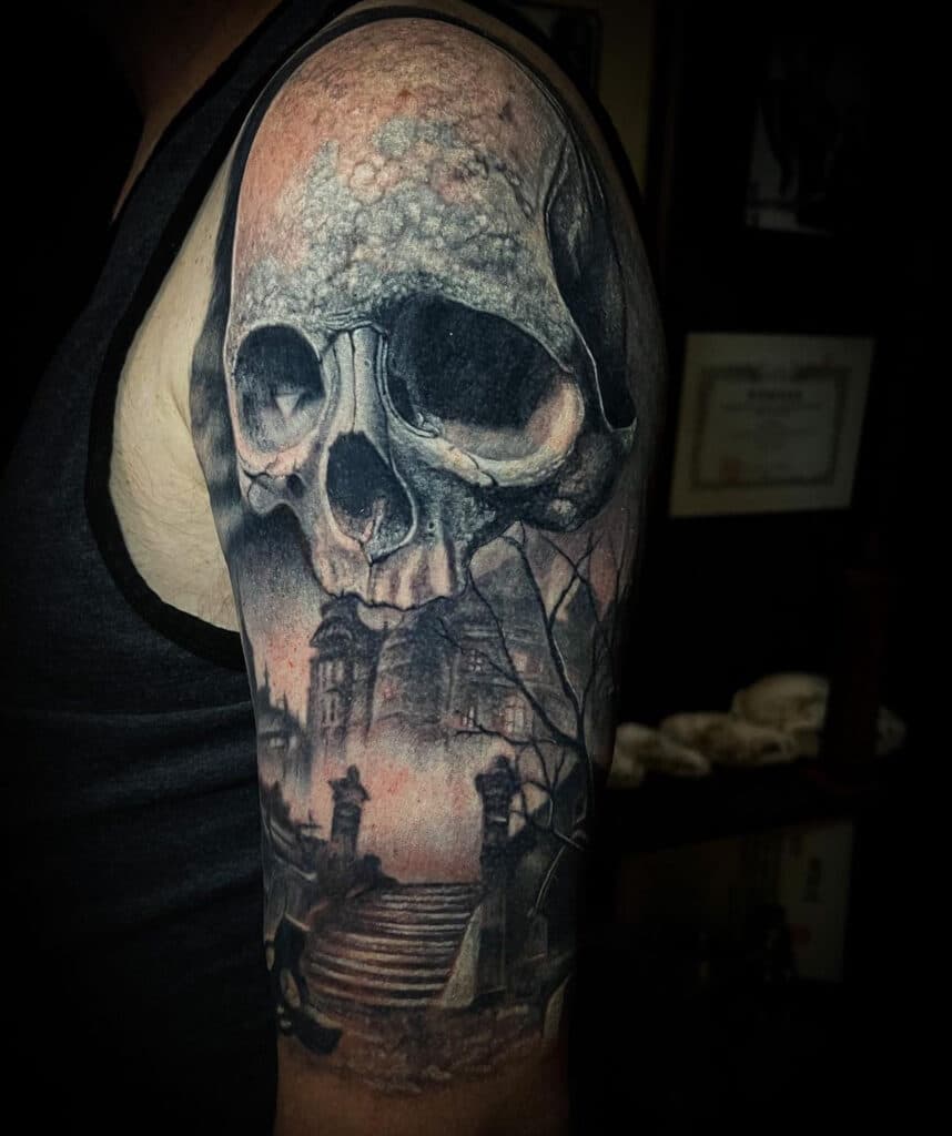 skull tattoo